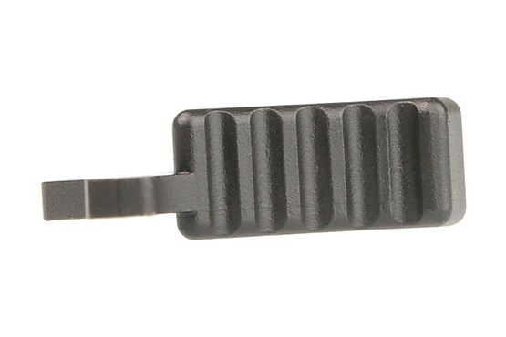 The AR15 Tactical Charging Handle Latch from yankee hill machine has deep serrations for maximum grip